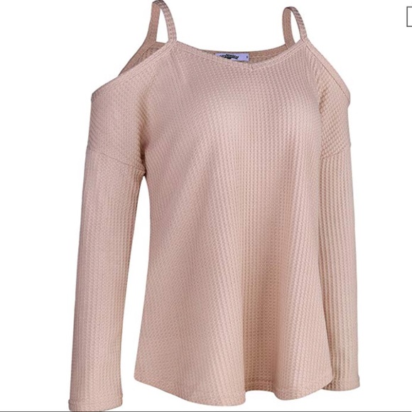 women off shoulder loose sweater top blouse - Picture 7 of 8